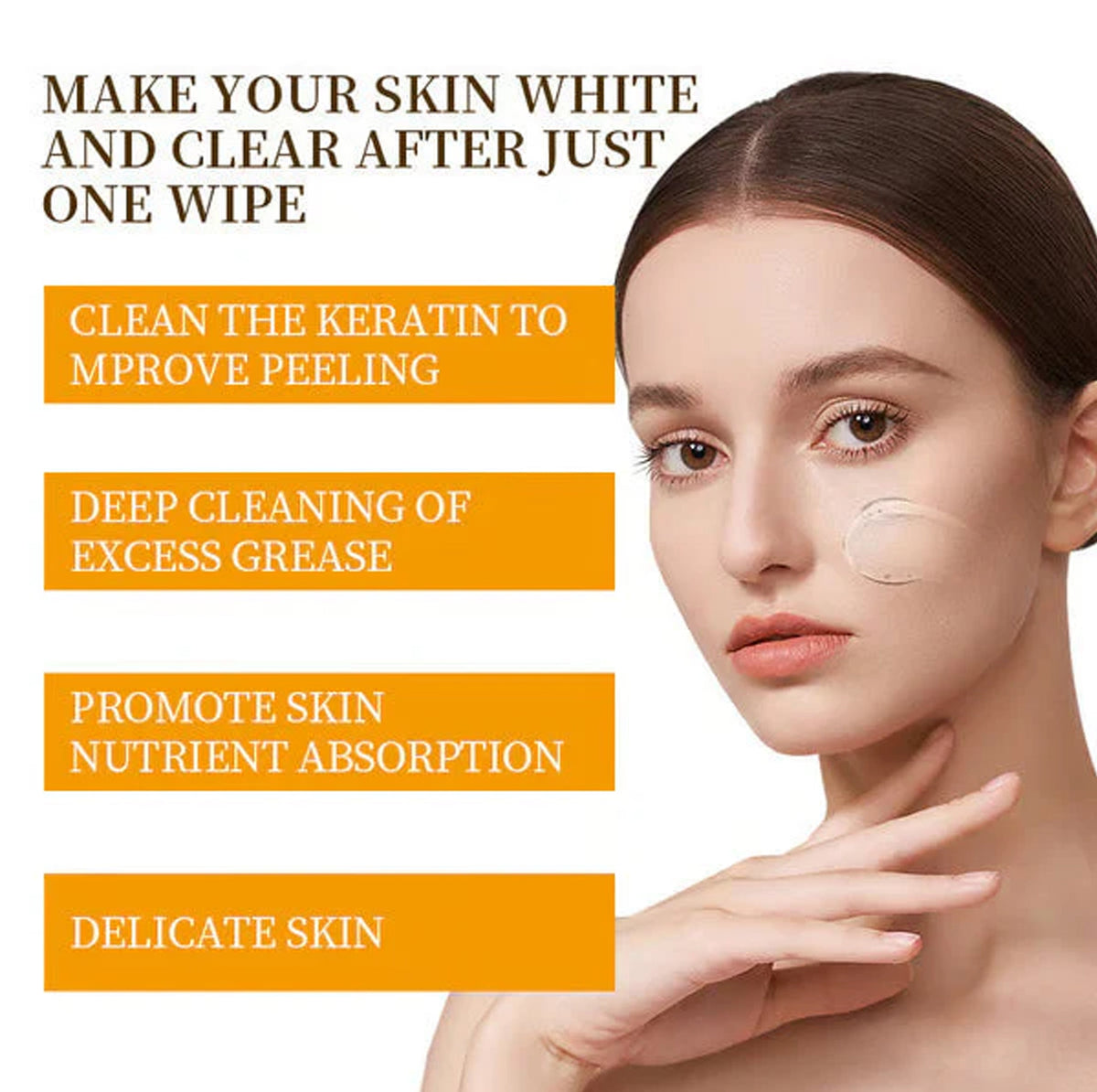 Orange Brightening Exfoliating Gel for Face & Body