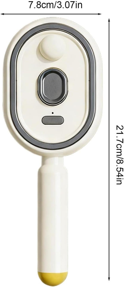 Rechargeable Steam Brush Detangling Tool with Oil