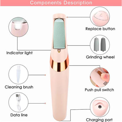 Electric Pedicure Foot File Callus Remover