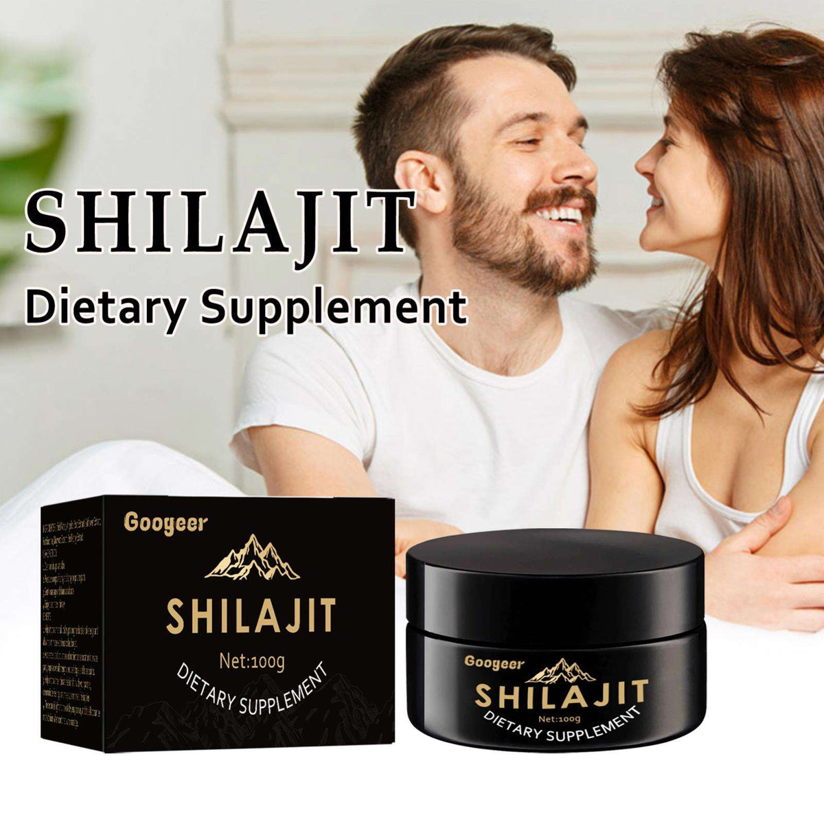 Googeer Shilajit Resin/Capsules for Daily Vitality
