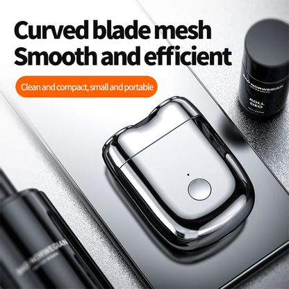 Mini Dual-Head Electric Razor for Men