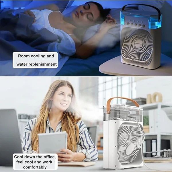 Portable Air Conditioners Cooling Fan With Ice