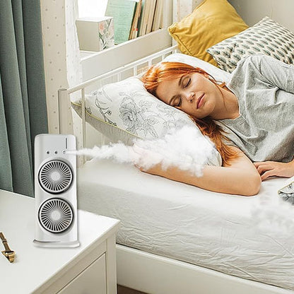 Rechargeable double ended Spray Fan