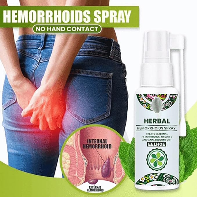 Ellehoe - Herbal Hemorrhoids Spray (30 ML)