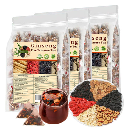 Ginseng Five Treasure Tea (30 bags)