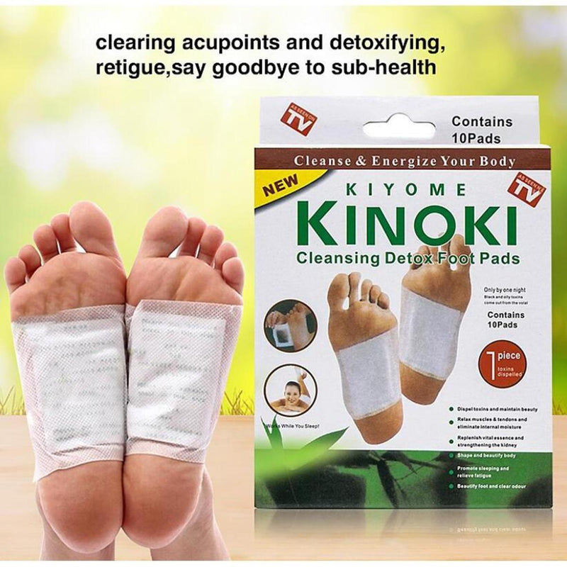 Kinoki - Cleansing Detox Foot Pads (1 Box = 10 Pads)